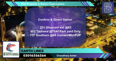 Residential Plot for Sale in Bahria Town, Lahore - (BP-53606)