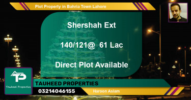 Residential Plot for Sale in Bahria Town, Lahore - (BP-53609)