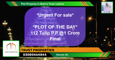 Residential Plot for Sale in Bahria Town, Lahore - (BP-53644)