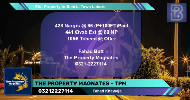Residential Plot for Sale in Bahria Town, Lahore - (BP-53658)