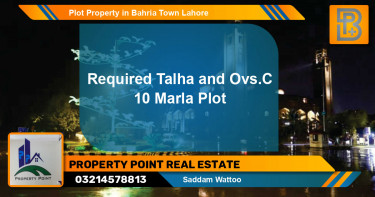 Residential Plot for Sale in Bahria Town, Lahore - (BP-53728)