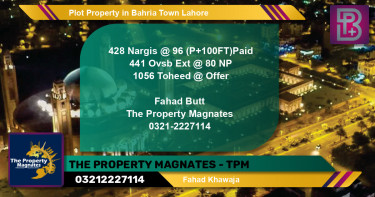 Residential Plot for Sale in Bahria Town, Lahore - (BP-53733)