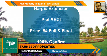 Residential Plot for Sale in Bahria Town, Lahore - (BP-53794)