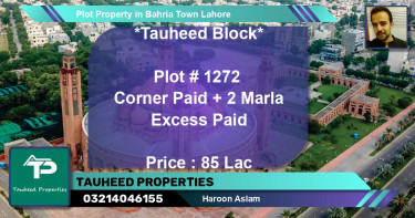 Residential Plot for Sale in Bahria Town, Lahore - (BP-53797)