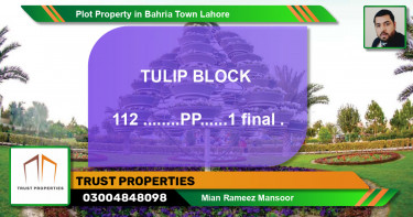 Residential Plot for Sale in Bahria Town, Lahore - (BP-53948)