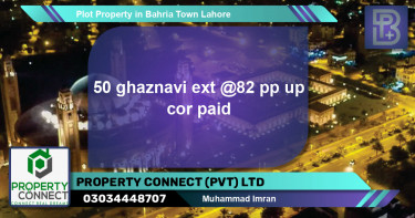 Residential Plot for Sale in Bahria Town, Lahore - (BP-53980)