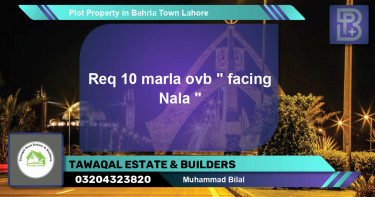Residential Plot for Sale in Bahria Town, Lahore - (BP-54053)
