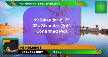 Residential Plot for Sale in Bahria Town, Lahore - (BP-54141)