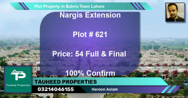 Residential Plot for Sale in Bahria Town, Lahore - (BP-54154)