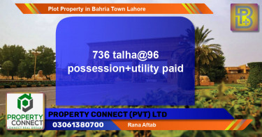 Residential Plot for Sale in Bahria Town, Lahore - (BP-54202)