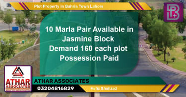 Residential Plot for Sale in Bahria Town, Lahore - (BP-54225)