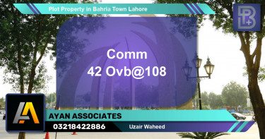 Residential Plot for Sale in Bahria Town, Lahore - (BP-54328)