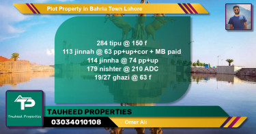 Residential Plot for Sale in Bahria Town, Lahore - (BP-54408)