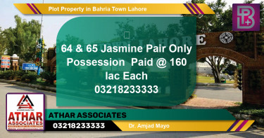 Residential Plot for Sale in Bahria Town, Lahore - (BP-54413)