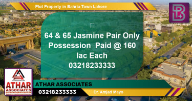 Residential Plot for Sale in Bahria Town, Lahore - (BP-54516)
