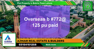 Residential Plot for Sale in Bahria Town, Lahore - (BP-55136)