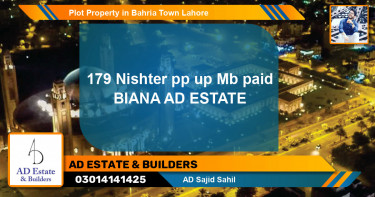 Residential Plot for Sale in Bahria Town, Lahore - (BP-55197)