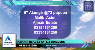 Residential Plot for Sale in Bahria Town, Lahore - (BP-55242)
