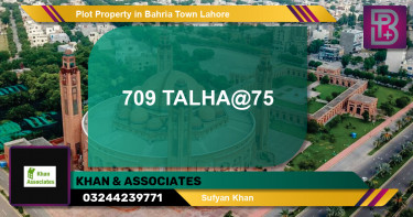 Residential Plot for Sale in Bahria Town, Lahore - (BP-55300)