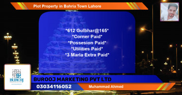 Residential Plot for Sale in Bahria Town, Lahore - (BP-55368)