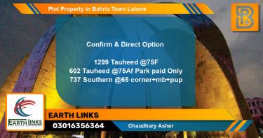 Residential Plot for Sale in Bahria Town, Lahore - (BP-55416)