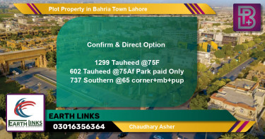 Residential Plot for Sale in Bahria Town, Lahore - (BP-55417)