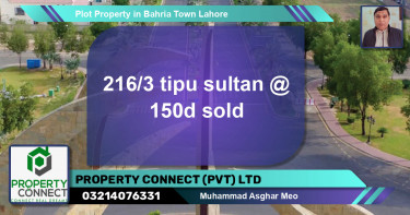 Residential Plot for Sale in Bahria Town, Lahore - (BP-55429)