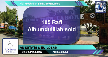 Residential Plot for Sale in Bahria Town, Lahore - (BP-55456)