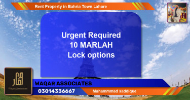 Residential Property for Rent in Bahria Town, Lahore - (BP-55962)