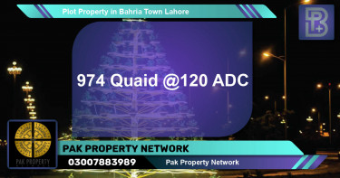 Residential Plot for Sale in Bahria Town, Lahore - (BP-56284)