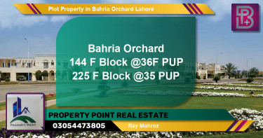 Residential Plot for Sale in Bahria Orchard, Lahore - (BP-56433)