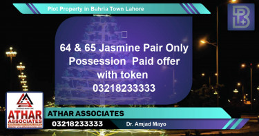 Residential Plot for Sale in Bahria Town, Lahore - (BP-56451)