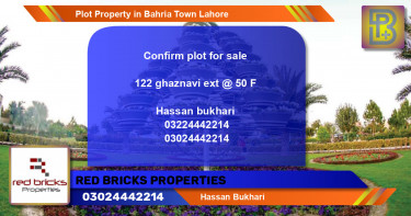 Residential Plot for Sale in Bahria Town, Lahore - (BP-56489)