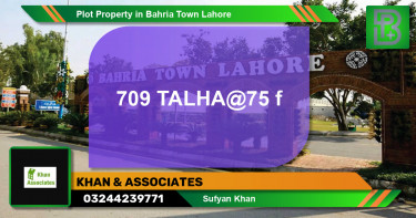 Residential Plot for Sale in Bahria Town, Lahore - (BP-56490)