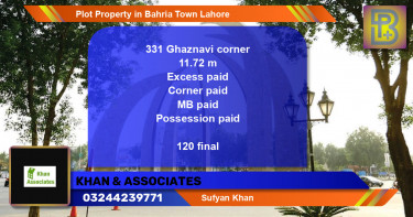 Residential Plot for Sale in Bahria Town, Lahore - (BP-56491)