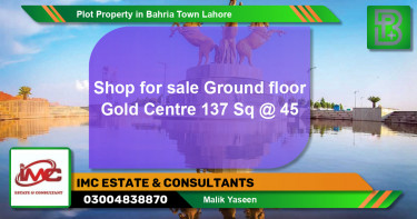 Residential Plot for Sale in Bahria Town, Lahore - (BP-56792)