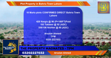Residential Plot for Sale in Bahria Town, Lahore - (BP-56814)