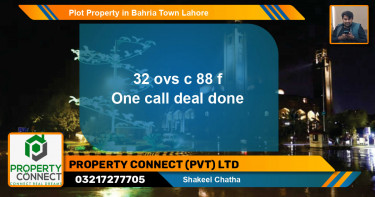 Residential Plot for Sale in Bahria Town, Lahore - (BP-56830)