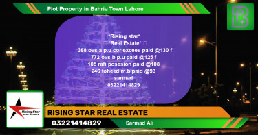 Residential Plot for Sale in Bahria Town, Lahore - (BP-56875)