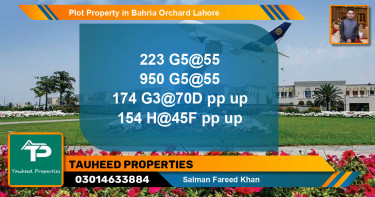Residential Plot for Sale in Bahria Orchard, Lahore - (BP-56919)