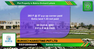 Residential Plot for Sale in Bahria Orchard, Lahore - (BP-56932)