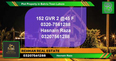 Residential Plot for Sale in Bahria Town, Lahore - (BP-56944)