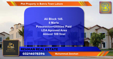 Residential Plot for Sale in Bahria Town, Lahore - (BP-56977)