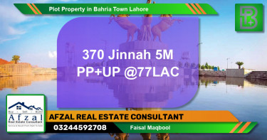 Residential Plot for Sale in Bahria Town, Lahore - (BP-57145)