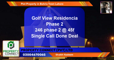 Residential Plot for Sale in Bahria Town, Lahore - (BP-57206)