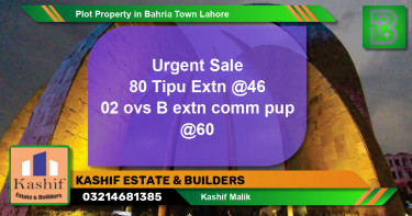 Residential Plot for Sale in Bahria Town, Lahore - (BP-57257)