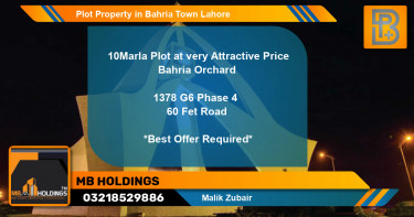 Residential Plot for Sale in Bahria Town, Lahore - (BP-57260)