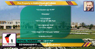 Residential Plot for Sale in Bahria Orchard, Lahore - (BP-57275)