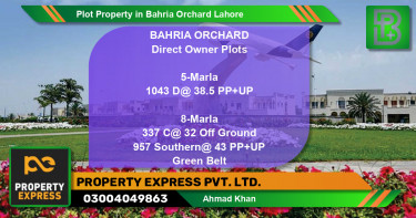 Residential Plot for Sale in Bahria Orchard, Lahore - (BP-57297)
