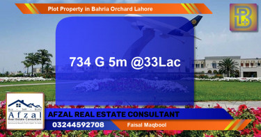 Residential Plot for Sale in Bahria Orchard, Lahore - (BP-57371)